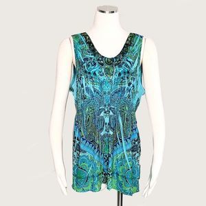 ** Apt. 9 Paisley Print Top